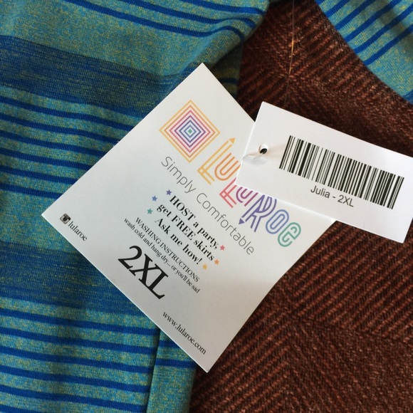 Julia dress by LuLaRoe NWT - Picture 3 of 3